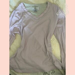 pink floral long sleeve!! #coquette #pink